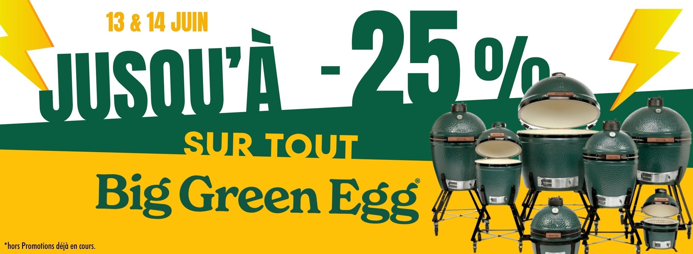 promo Big Green Egg
